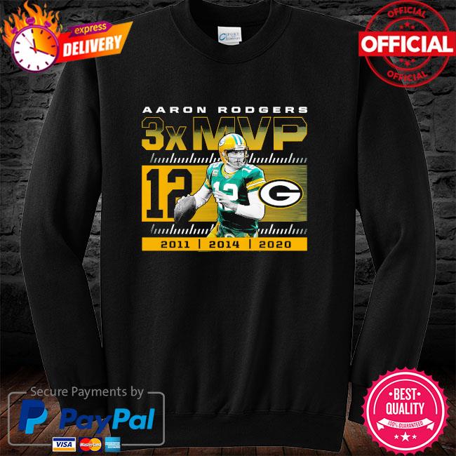 Aaron rodgers green bay packers 2021 nfl mvp shirt, hoodie, sweater, long  sleeve and tank top