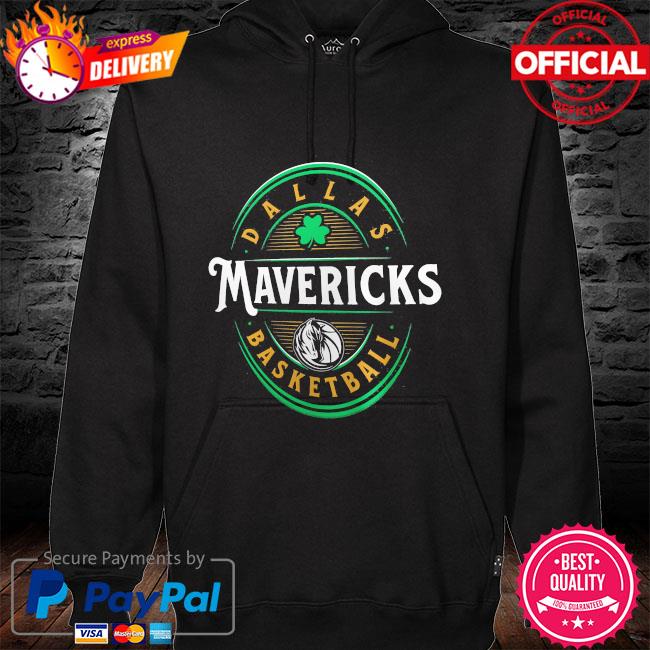 Dallas mavericks st patrick's day forever lucky hoodie