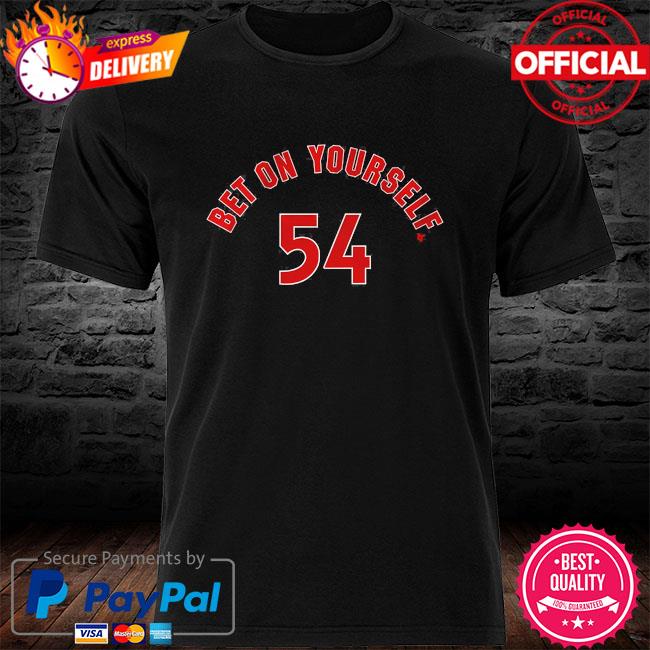 Official Bet on yourself 54 shirt