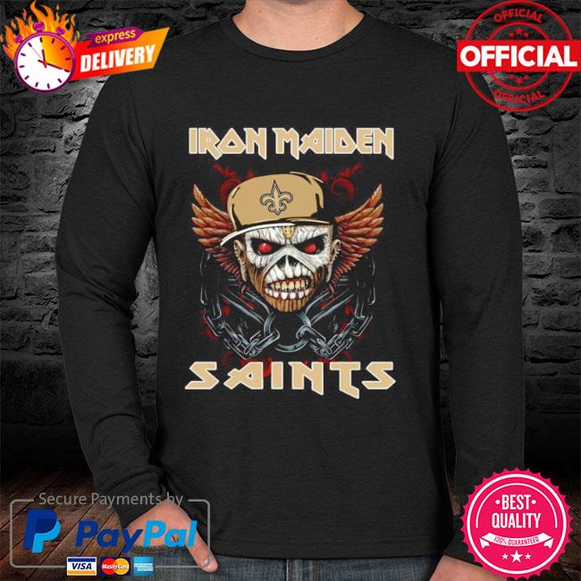 New Orleans Saints Skull T-Shirt
