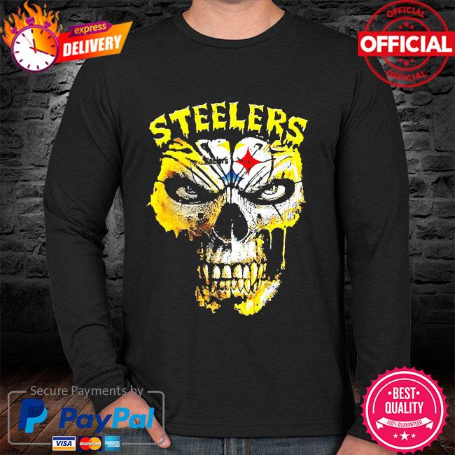 Skull Pittsburgh Steelers Shirt, hoodie, sweater, long sleeve and