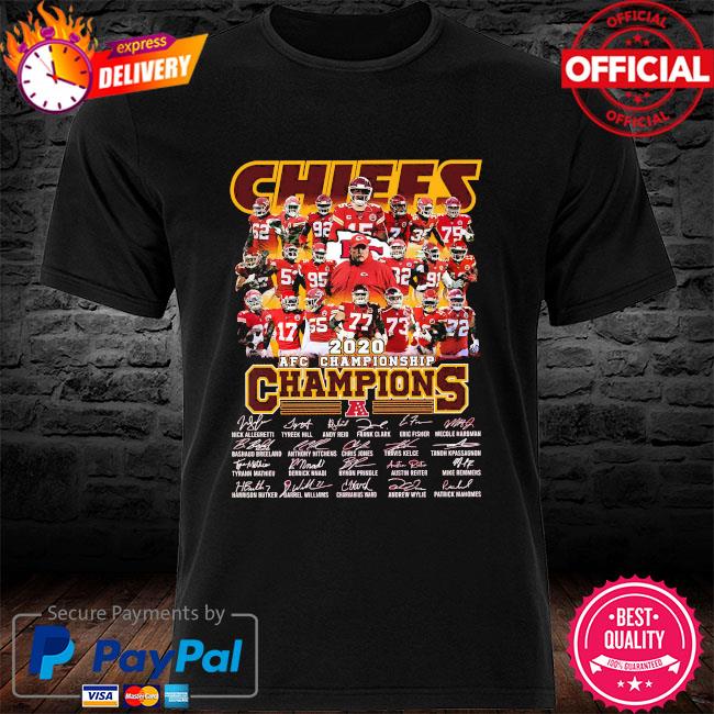 Back To Back 2020 Afc Championship With Kansas City Chiefs Champions Shirt,  hoodie, sweater, long sleeve and tank top