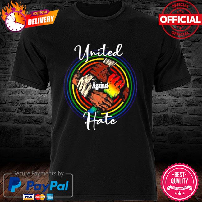 Lgbt united against hate black live matter shirt