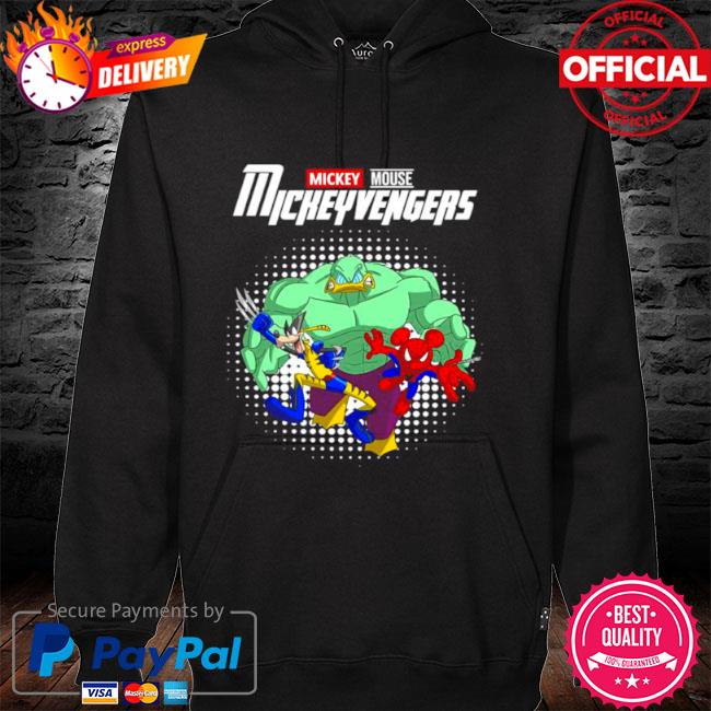 Mickey mouse store avengers shirt