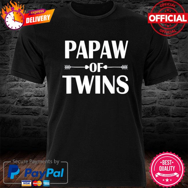 Papaw of twins father's day us 2021 shirt