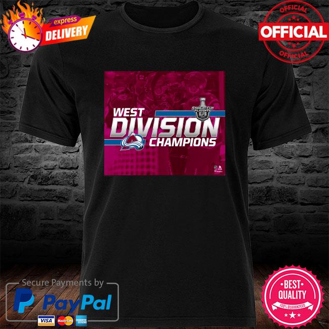 2021 West Division Champions Colorado Avalanche shirt