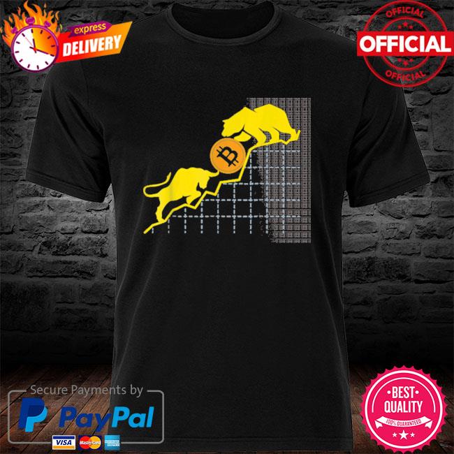 Bitcoin Trader Crypto Asset Trader Bull vs. Bear Art shirt