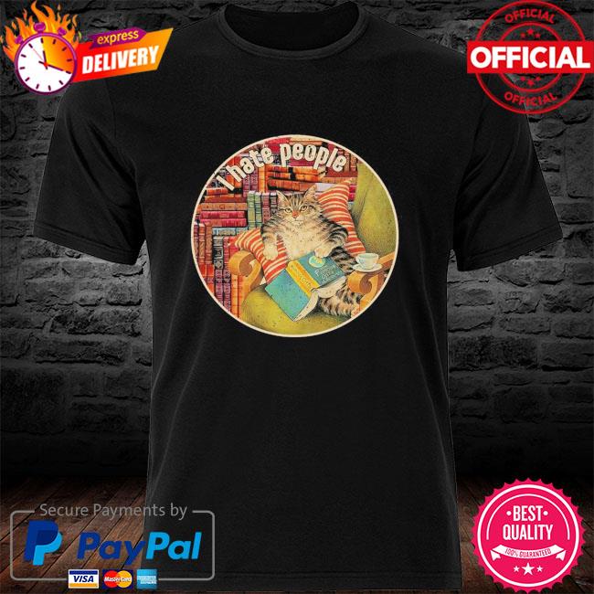 Cat I hate people shirt