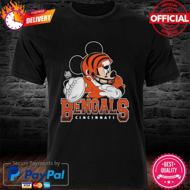 Cincinnati Bengals Junk Food Disney Mickey shirt - Design tees 1st