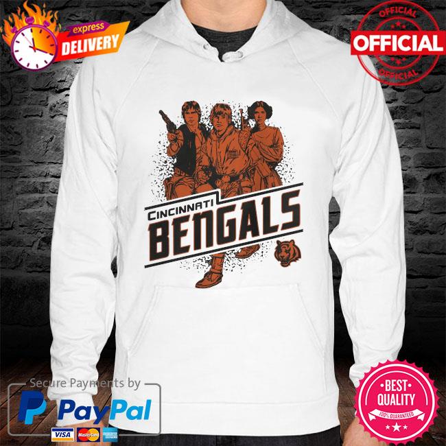 Men's Junk Food Heathered Gray Cincinnati Bengals Rebels Star Wars