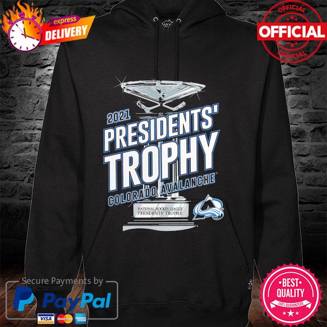 Colorado Avalanche 2021 Presidents' NHL Tropphy hoodie