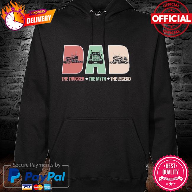 Dad the tracker the myth the legend hoodie