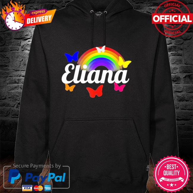 Eliana name introduction kidcore rainbow hello kindergarten hoodie