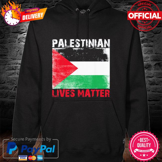 Free palestine flag palestinian lives matter gaza hoodie