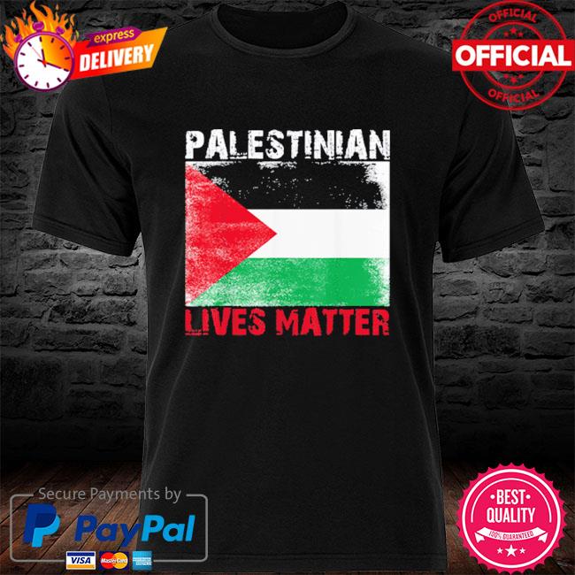 Free palestine flag palestinian lives matter gaza shirt