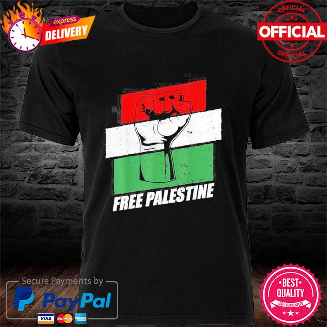 Free palestine flag shirt