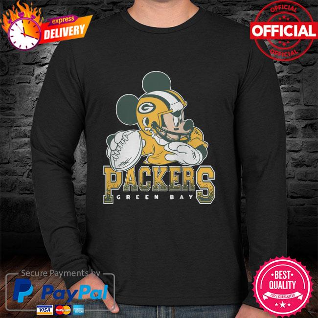 Green Bay Packers Junk Food Disney Mickey shirt, hoodie, sweater, long  sleeve and tank top