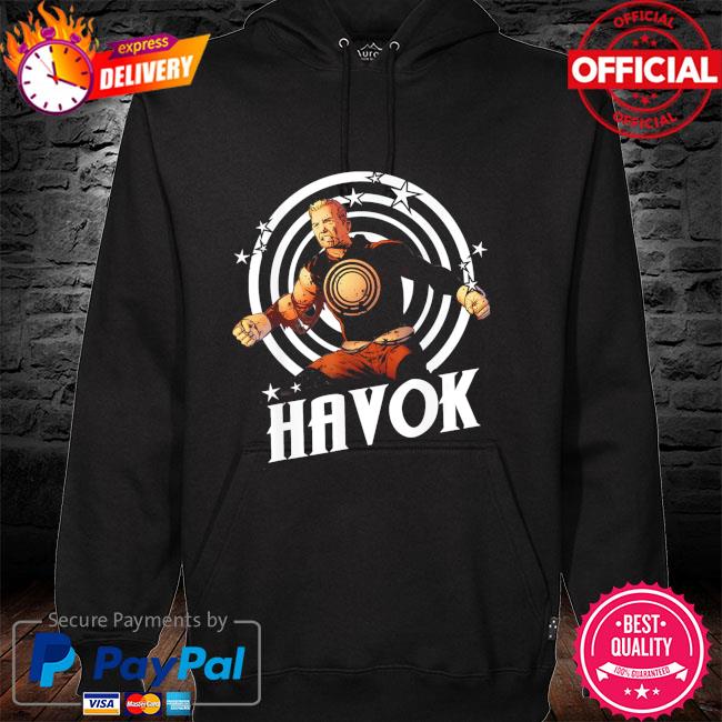Havok intimidating stance warp graphic hoodie