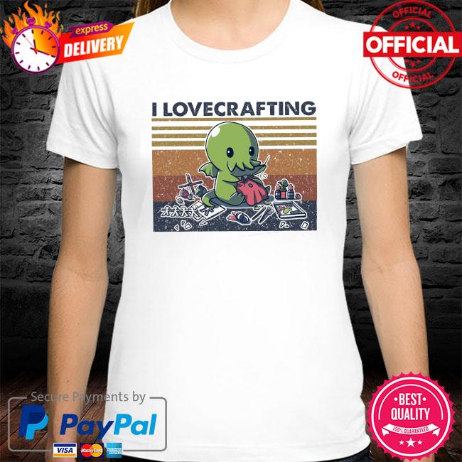 I love crafting vintage shirt