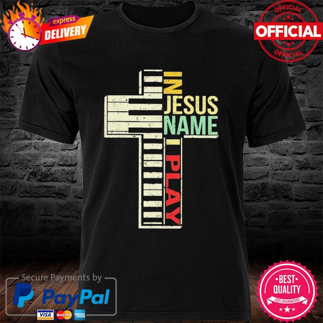 in jesus name i play hoodie