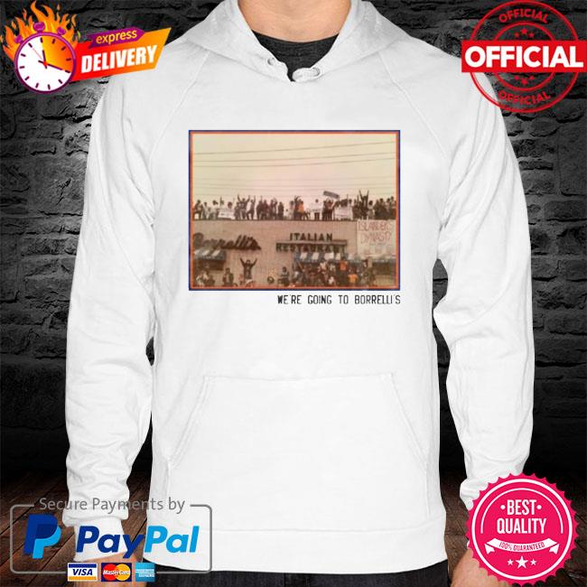 Italian we're going to borrelli's hoodie