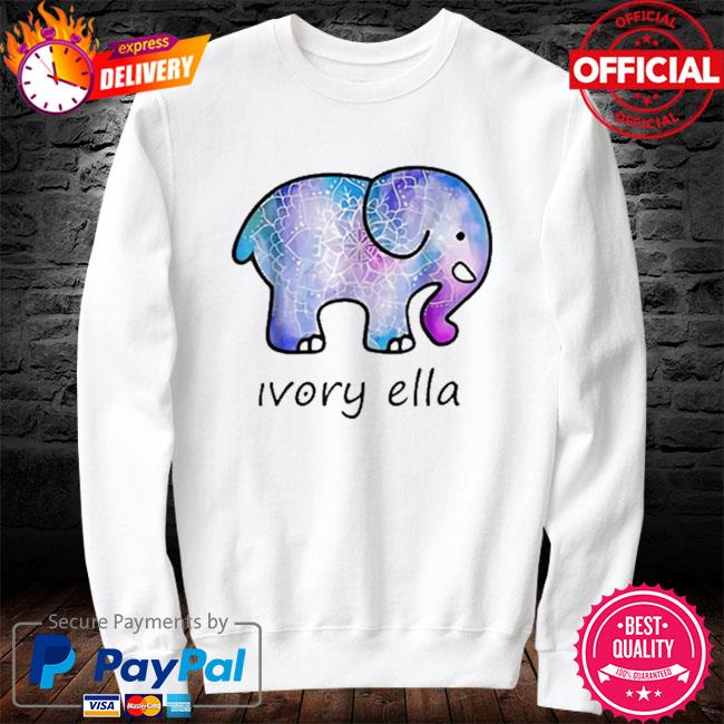 Ivory ella elephant shirt hoodie sweater long sleeve and tank top