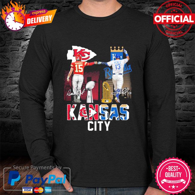 Kansas city royals and chiefs best sale shirt