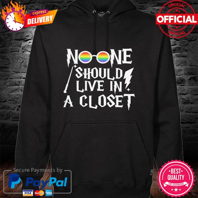 LGBT noone should lived in a closet hoodie