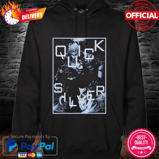 Marvel x-men quicksilver the blink of an eye poster hoodie