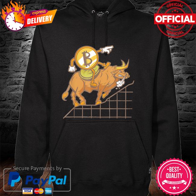 Official Bitcoin Bull Run Crypto Currency Blockchain Tech Shirt hoodie