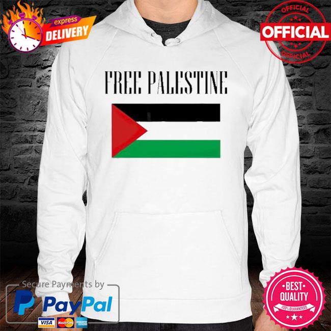 Official Free palestine flag hoodie