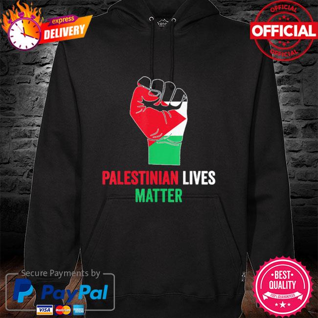 Palestinian lives matter palestine flag hoodie