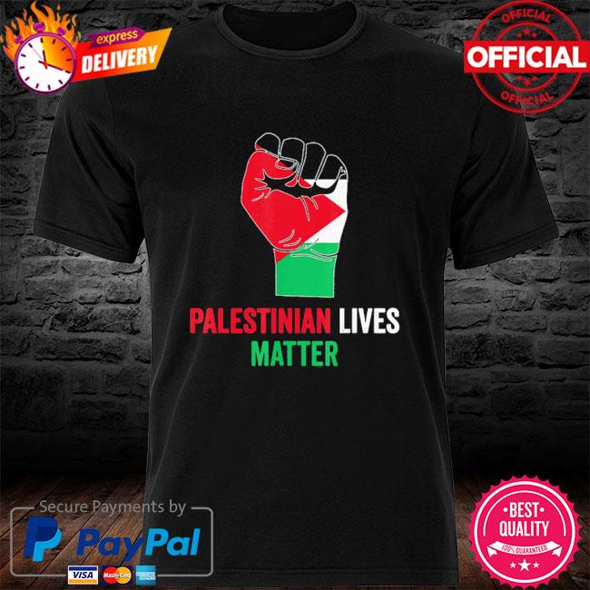 Palestinian lives matter palestine flag shirt