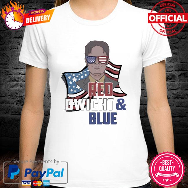 Red Dwight And Blue New 2021 Shirt