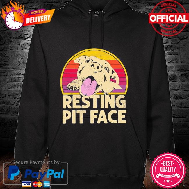 Resting pit face vintage hoodie