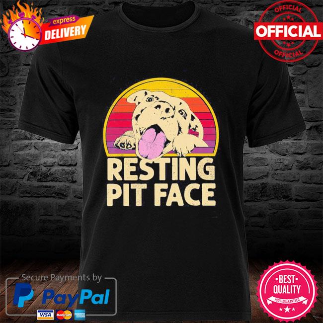 Resting pit face vintage shirt