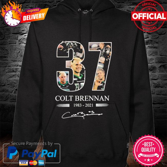 Rip colt brennan 1983-2021 thank you for the memories hoodie