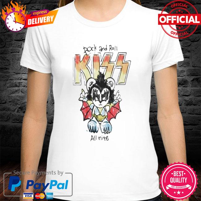 Rock and Roll Kiss all time shirt