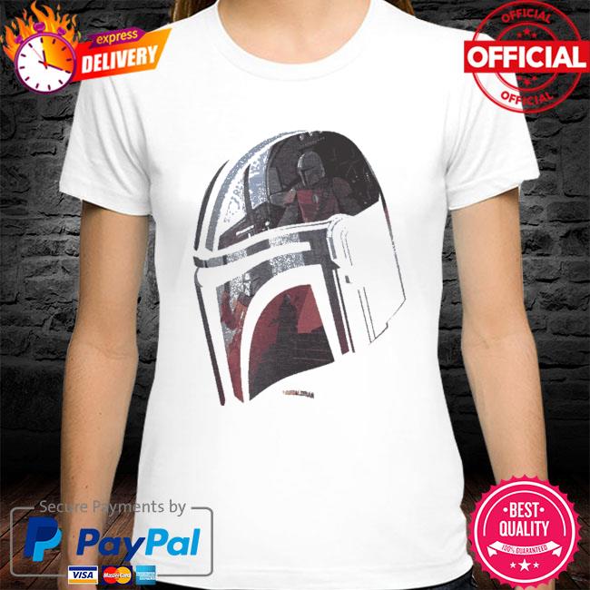 Safemoon crypto coin star wars the mandalorian helmet scene fill shirt