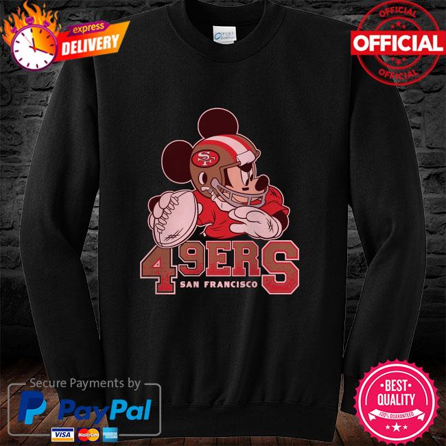 San Francisco 49ers Disney Mickey shirt, hoodie, sweater, long