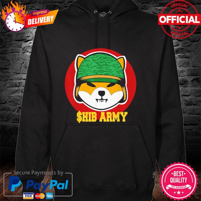 Shib army shiba inu coin hoodie