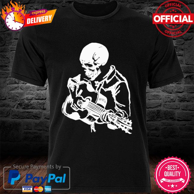 Skeleton playing Guitar shirt