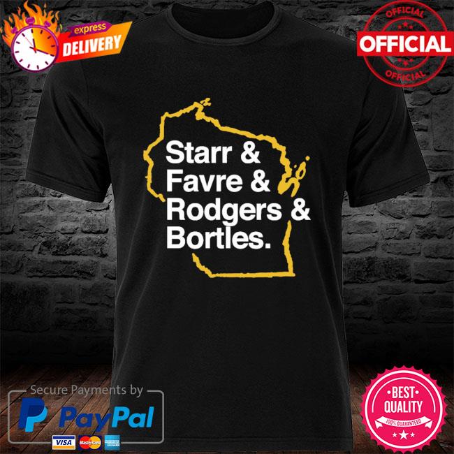 Starr Favre Rodgers Bortles New 2021 Shirt