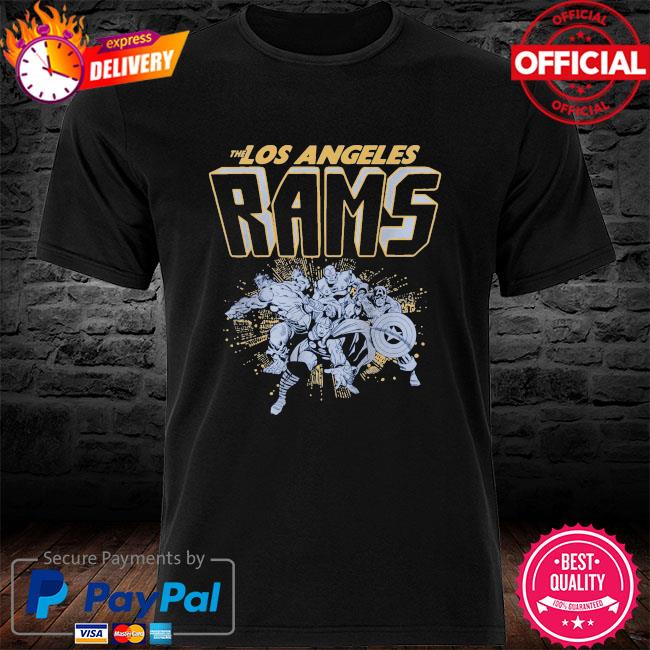 The Los Angeles Rams Marvel shirt, hoodie, sweater, long sleeve