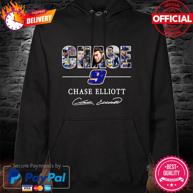 9 Chase Elliott signature hoodie