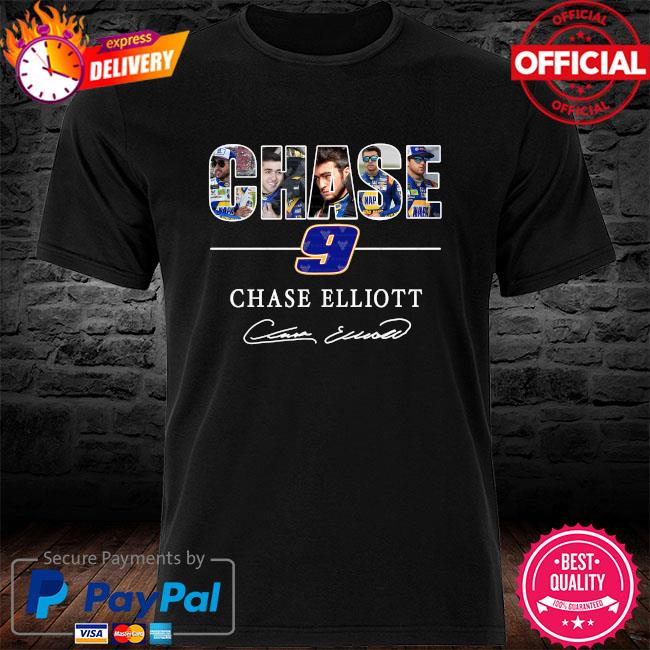 9 Chase Elliott signature shirt, hoodie, sweater, long sleeve and tank top