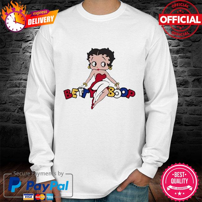 betty boop long sleeve t shirts