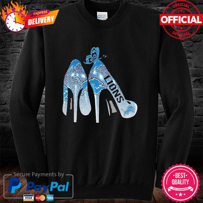 Detroit Lions Butterfly High Heels Detroit Lions shirt, hoodie