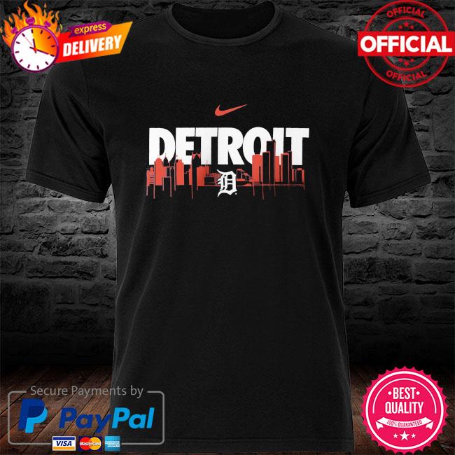 Detroit tigers nike local skyline legend performance shirt, hoodie