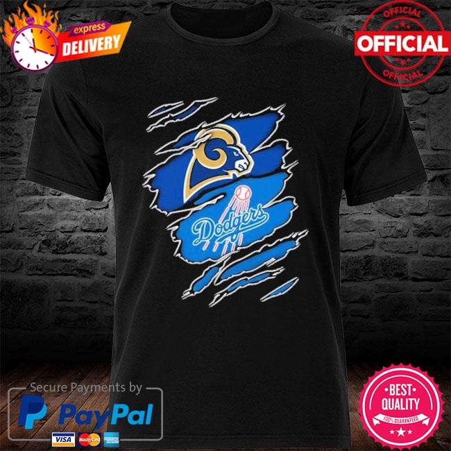 I'm A Los Angeles Rams And A Los Angeles Dodgers For Life Shirt, hoodie,  sweater, long sleeve and tank top